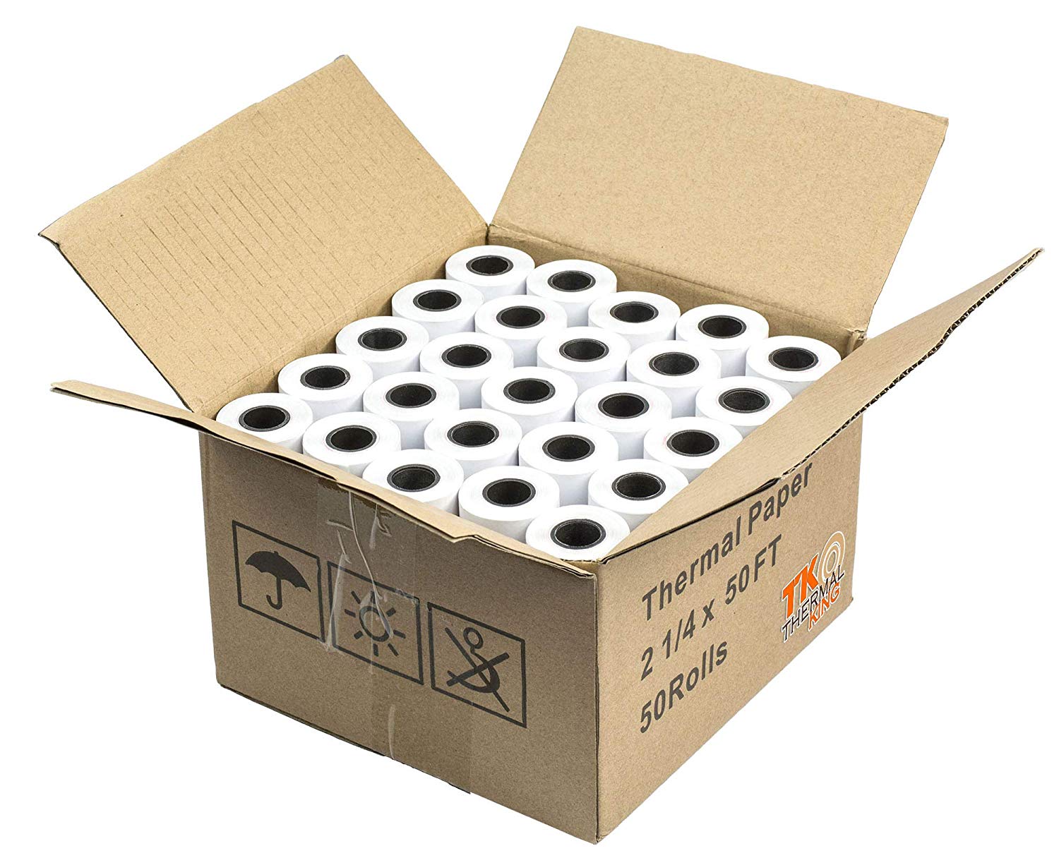 Thermal King, 2 1/4 x 50' Thermal Paper, 50 Rolls